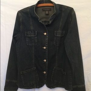 Banana Republic Dark Denim Jean Jacket